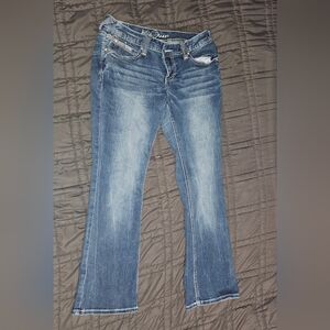 Ariya Women's Flare Jeans in Classic Blue